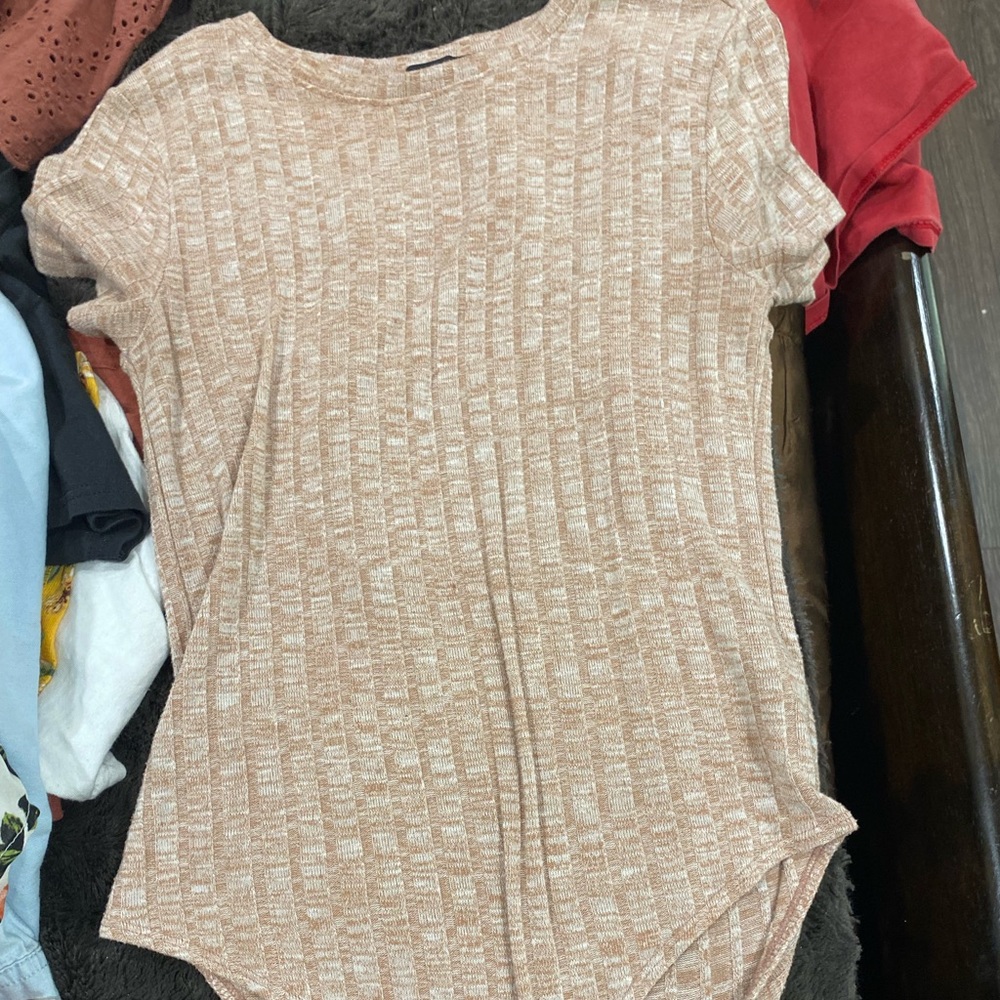 Pink onesie top